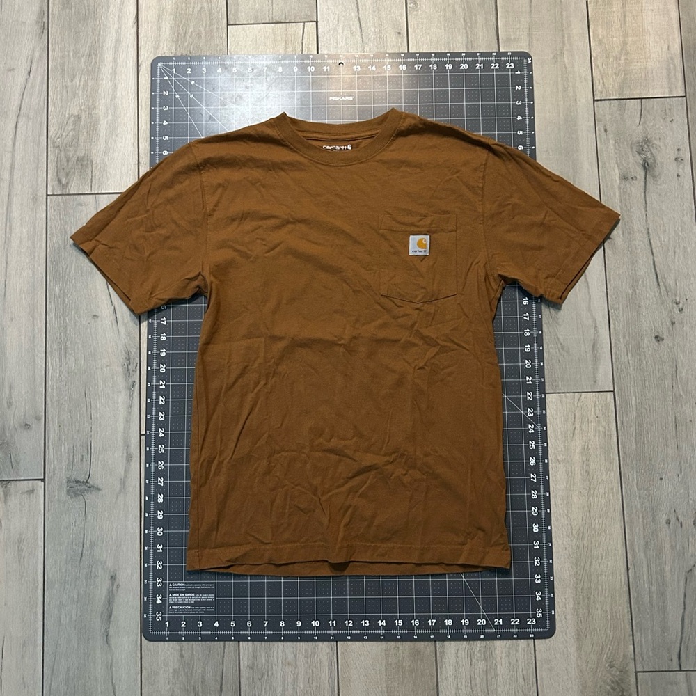 Carhartt Men's Short Sleeve Brown Tee